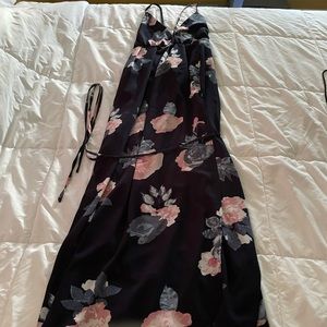 Floor length, beautiful floral dress, size S